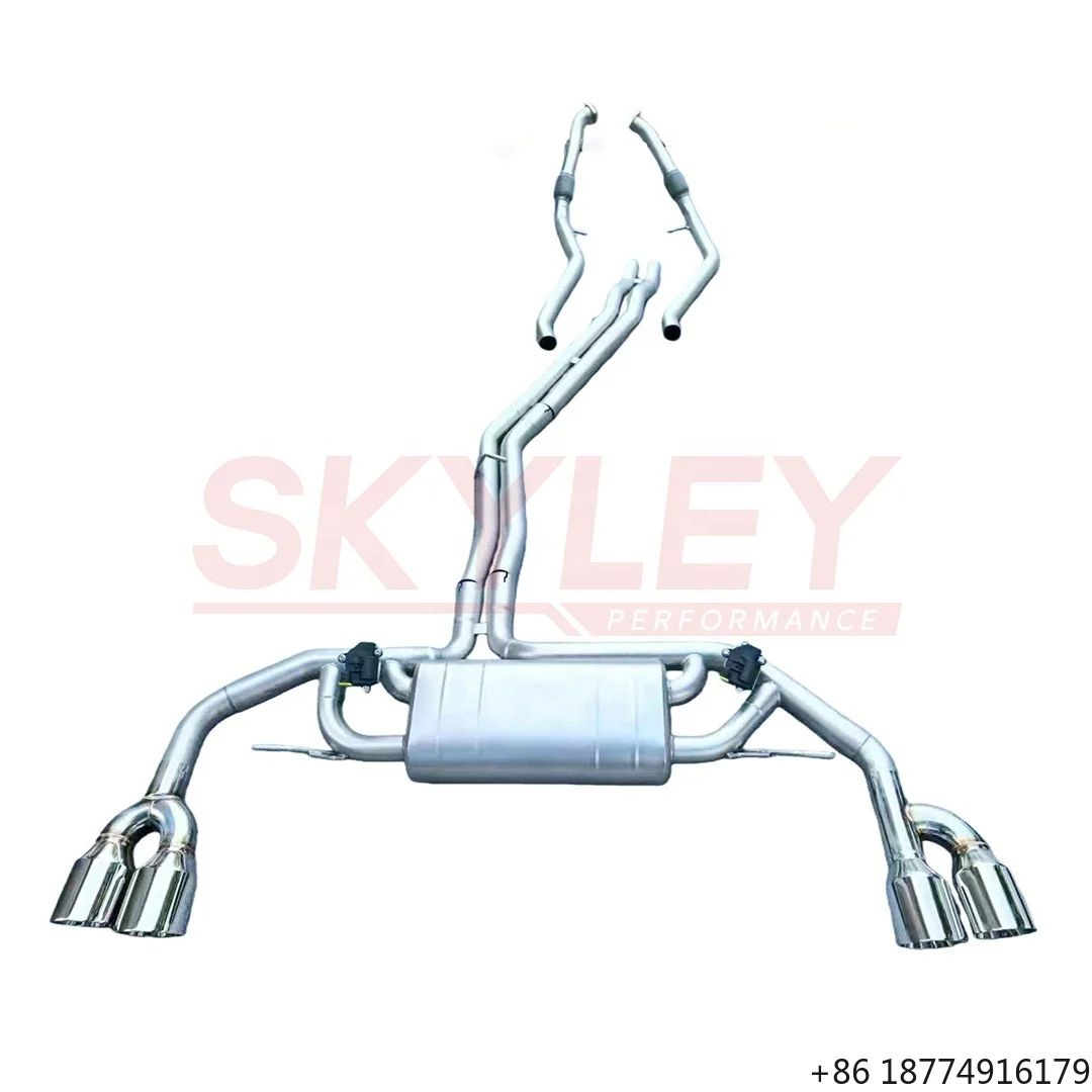 

Выхлопная система Performance Tuning Catback для SQ5 8R/FT 3.0T 2016-2024, из нержавеющей стали, с клапанной системой Valvetronic