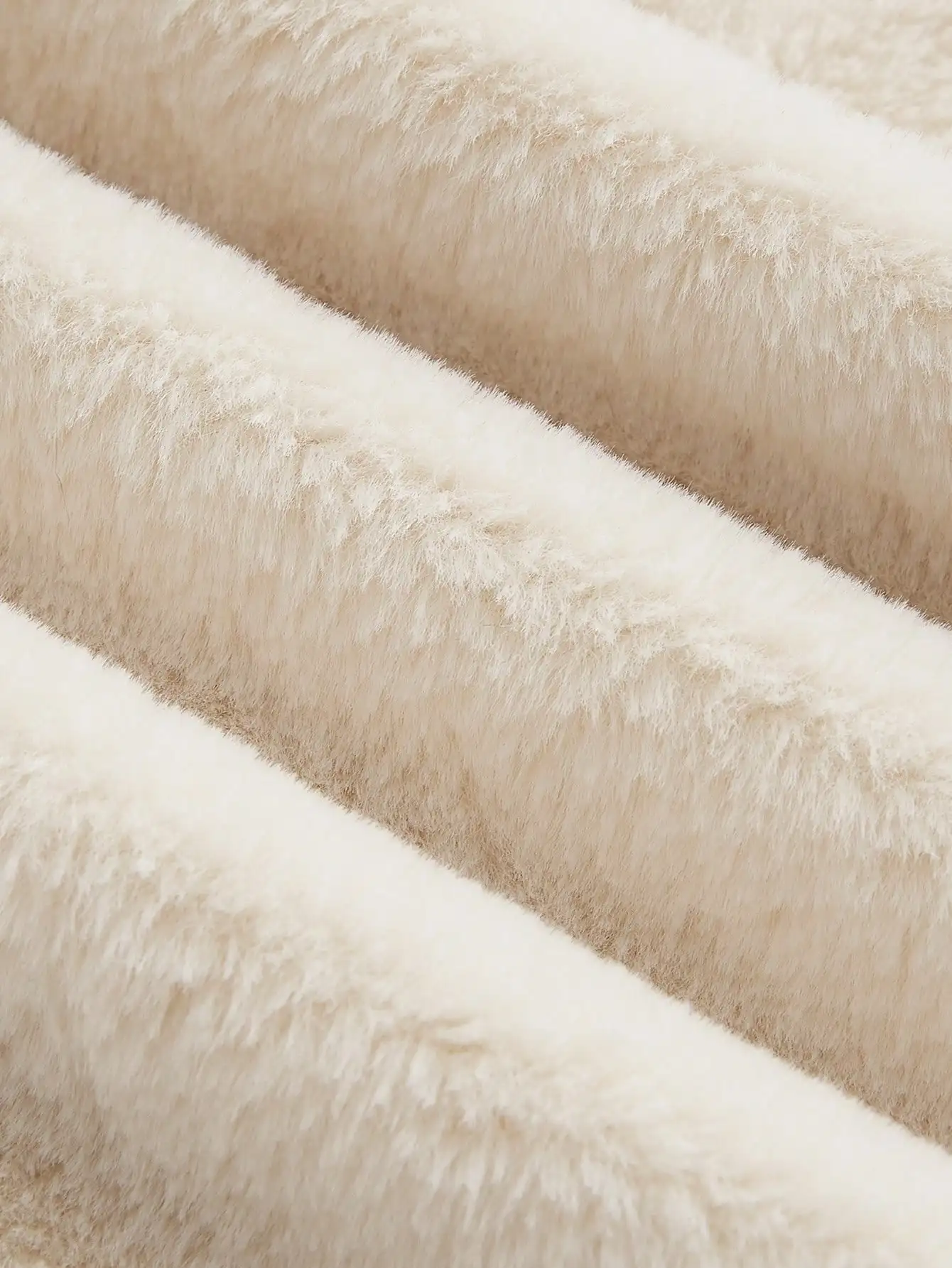 Women's Plush Open Front Short Jacket for Fall Winter Cozy Warm Style