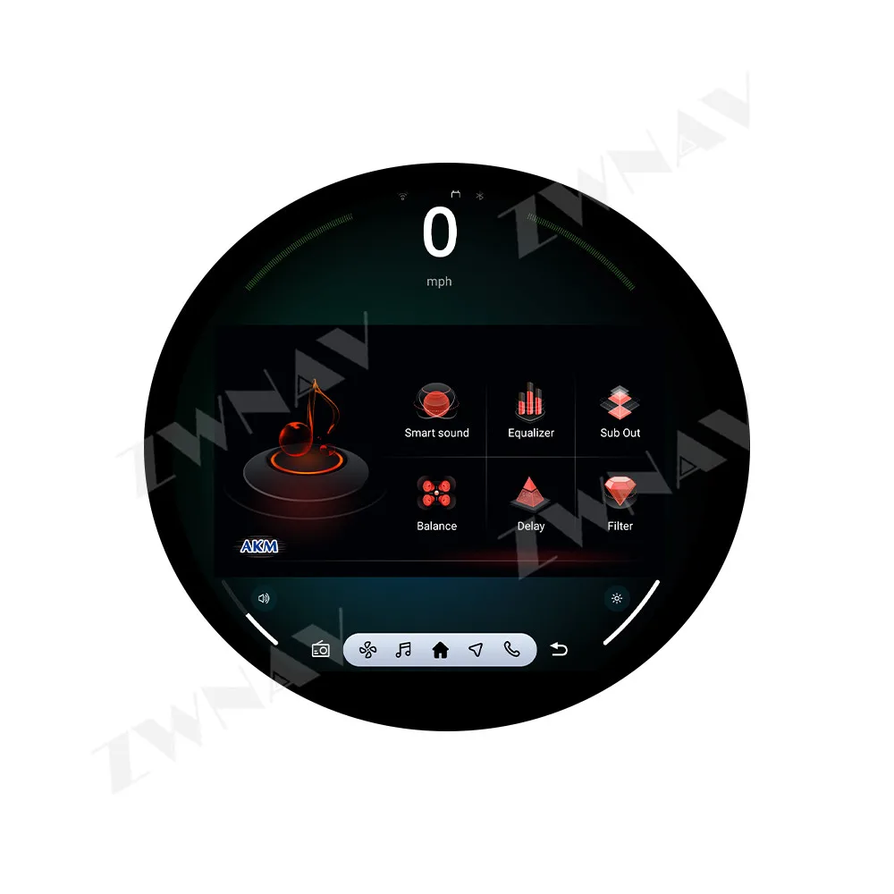 حار 11.7 ''أندرويد 14 لسيارات BMW mini 2016-2018 سيارة لتحديد المواقع والملاحة CarPlay HD شاشة تعمل باللمس رئيس وحدة مشغل وسائط متعددة راديو السيارات #5