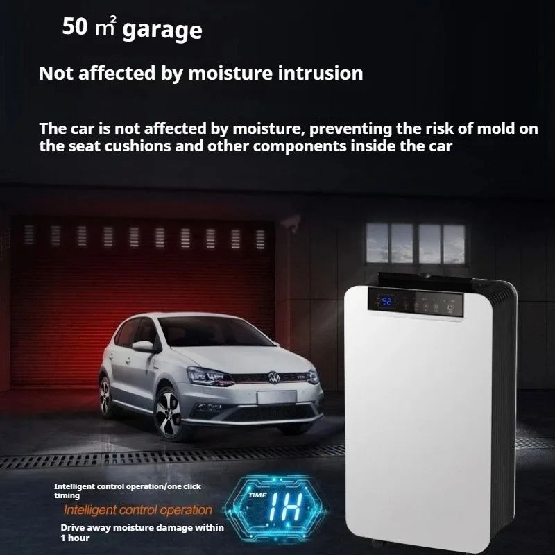220V Dehumidifier Machine SJ-DK01-T Household Bedroom Dehumidification Industrial Basement High Power Dehumidifier Small Dryer