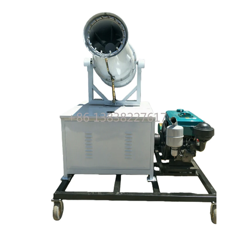 Fog Cannon Dust Suppression Featuring Customizable Nozzles, Sturdy Cold-rolled Steel Structure for Fog Cannon Mist Fan