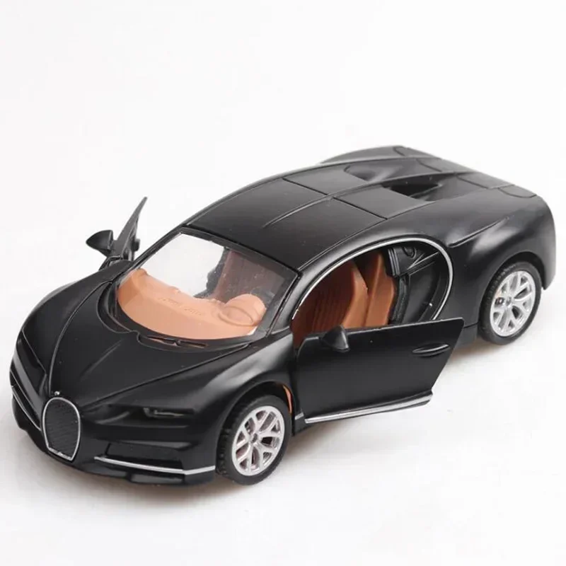 1:36 Bugatti Chiron Scale Toy Metal Alloy Sports Car Diecasts Vehicles Model Miniature Toys For Children Kids Collection