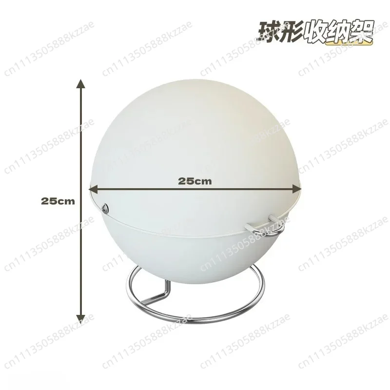 Spherical Storage Rack Water Bar Counter Organizer Entryway Living Room Desktop Organizer Box