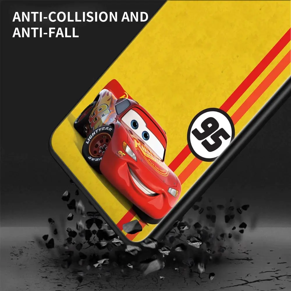 Cartoon Cars L-Lightning-McQueen Cases For Samsung Galaxy A32 4G A33 Case A13 A23 A31 A01 A02 A03 A22 Soft Silicone Phone Cover