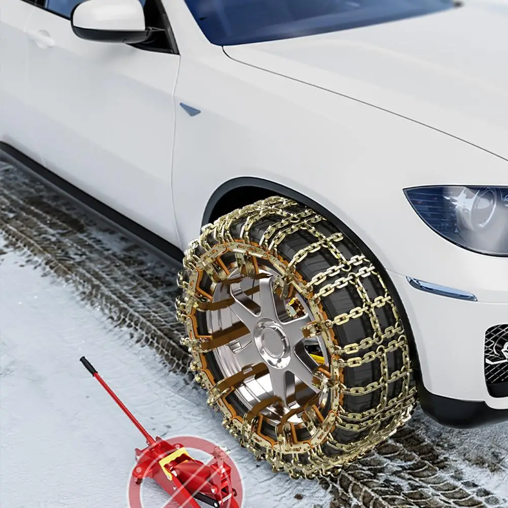 165 285mm Winter Car Tire Snow Chain High Manganese Steel Auto Emergency Rescue Tire Traction Anti-ski Portable Emergency Tools