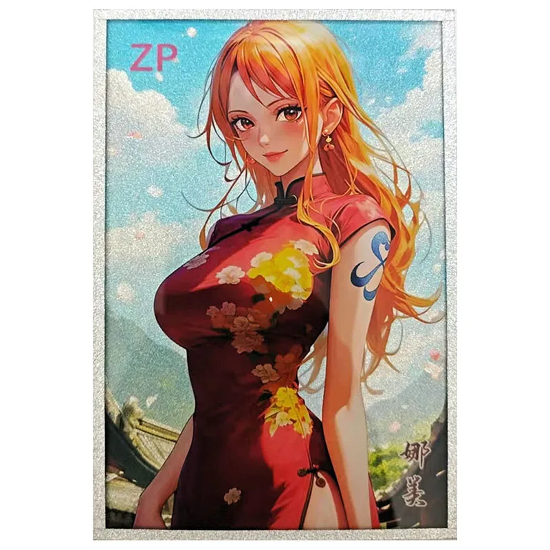 Anime Godin Verhaal EEN STUK Zeldzame ZP Breking Collectible Card Kozuki Hiyori Hancock Nami Robin Speelgoed voor jongen Verjaardagscadeau