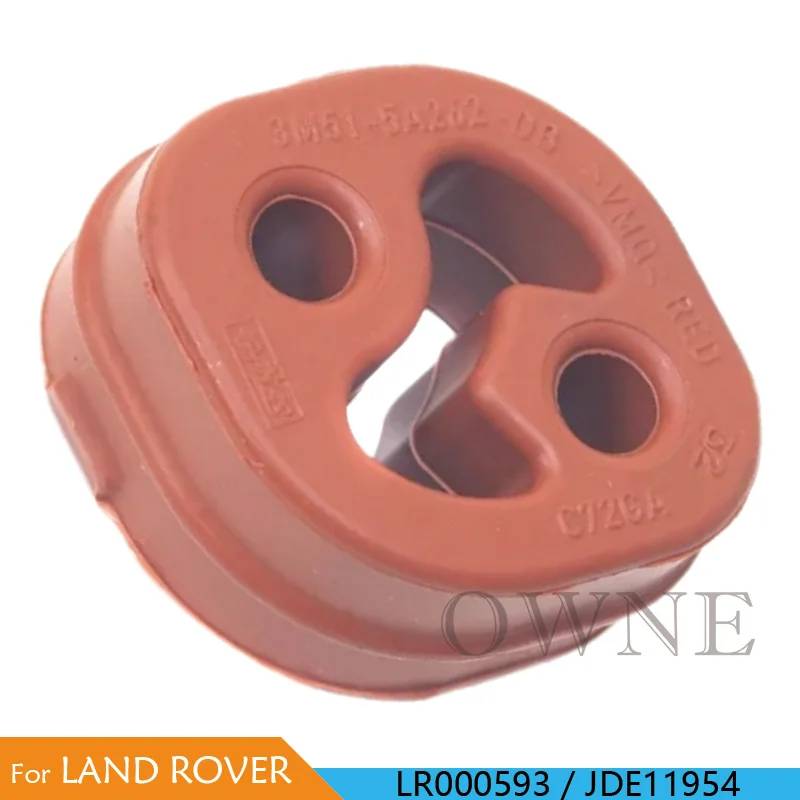Exhaust Pipe Insulator Rubber LR000593 JDE11954 for Land Rover Freelander 2 Range Rover Evoque Discovery Sport Evoque 204DTD