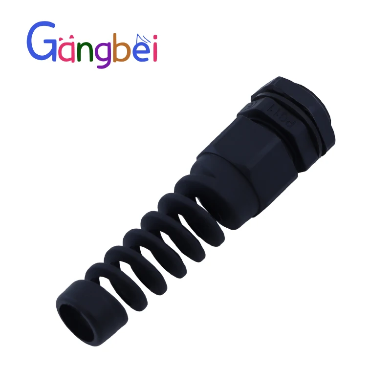 PG11 Spring loaded joint Torsion resistance type bending waterproof connectors Glen head protection cable joint Gangbei