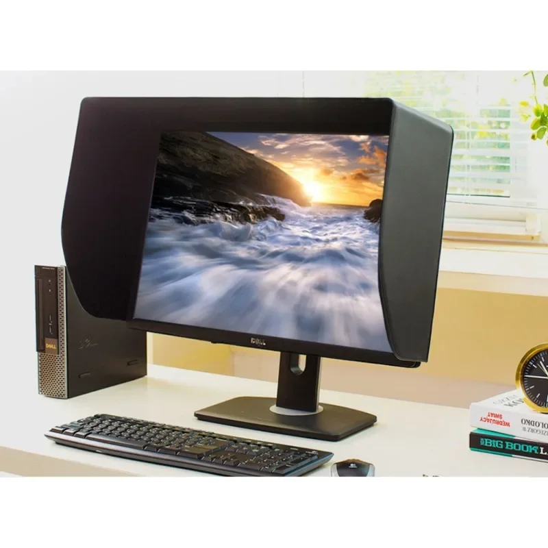 Suitable for 23-inch 24-inch monitor hood, computer screen hood, monitor holder