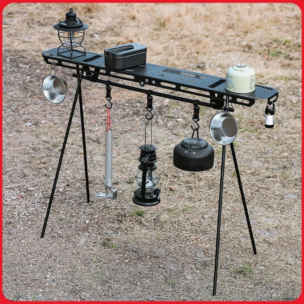 

Портативная столешница-подставка для кемпинга, высокопрочная, с отверстием для подвешивания, аксессуар для активного отдыха