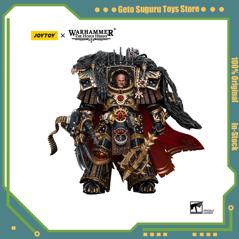 JOYTOY 1/18 Warhammer The Horus Heresy Action Figure Warmaster Horus Primarch of The XVlth Legion Joint Anime Figurine Model Toy