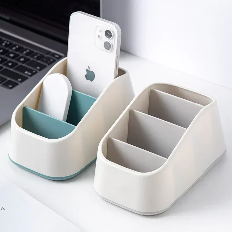 Multifuncional Desktop Storage Box, Pen Holders Basket, Caixas de acabamento de documentos, Escritório e Material Escolar, Desk Organizer, Novo