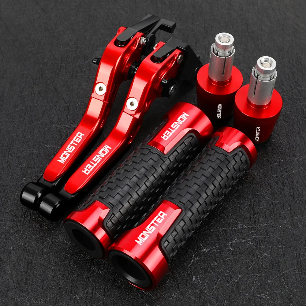 

Brake Clutch Levers For Ducati MONSTER M 400 600 620 750 900 S2R 800 ST2 ST4 S Motorcycle Accessories Handlebar Hand Grips Ends