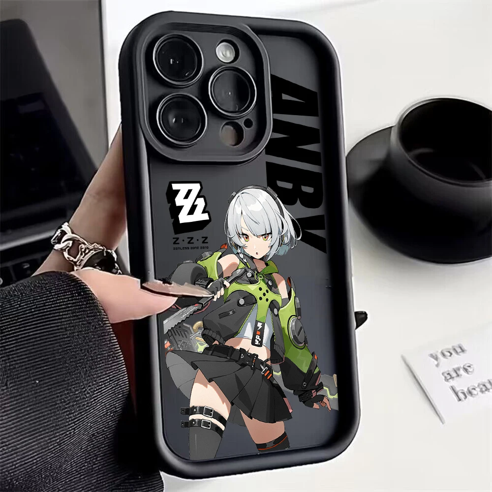 Latest Hot Games Zenless Zone Zero Phone Case for Huawei P20 P30 P40 P50 Mate 30 40 Pro Nova Soft TPU Back Cover With Hand Strap