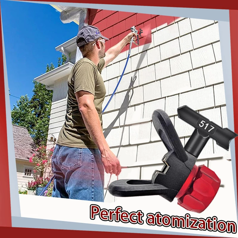 3 Premium Paint Nozzle Bases, Airless Paint Sprayer Assembly Paint Nozzle Tools, Compatible with Airless Paint Universal Replacement Parts