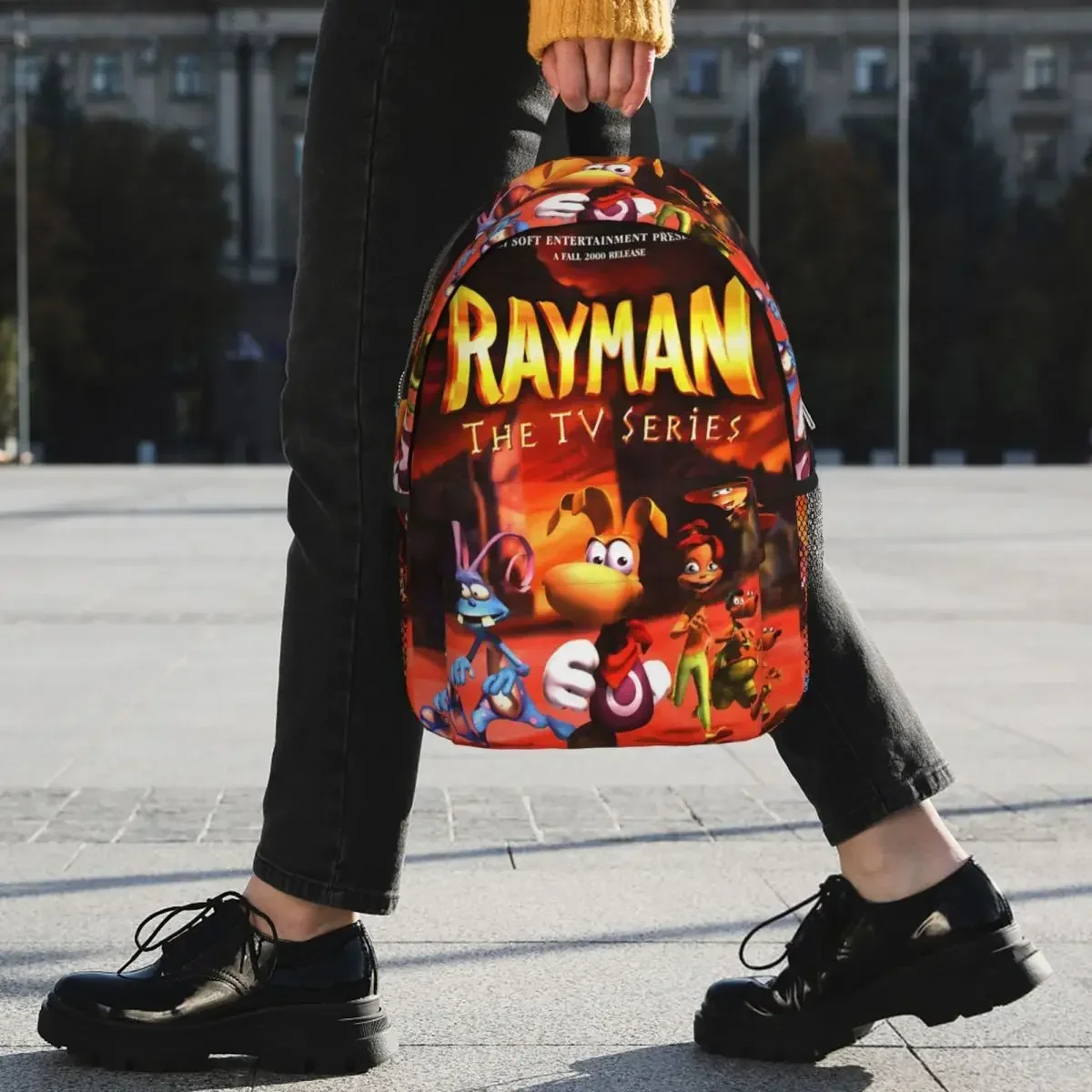 حقيبة ظهر كارتون جيمز رايمان ليجيندز رائجة البيع حقيبة نهارية ذات سعة كبيرة للأولاد والبنات حقيبة كتب حقائب كتف للرجال والنساء حقيبة مدرسية