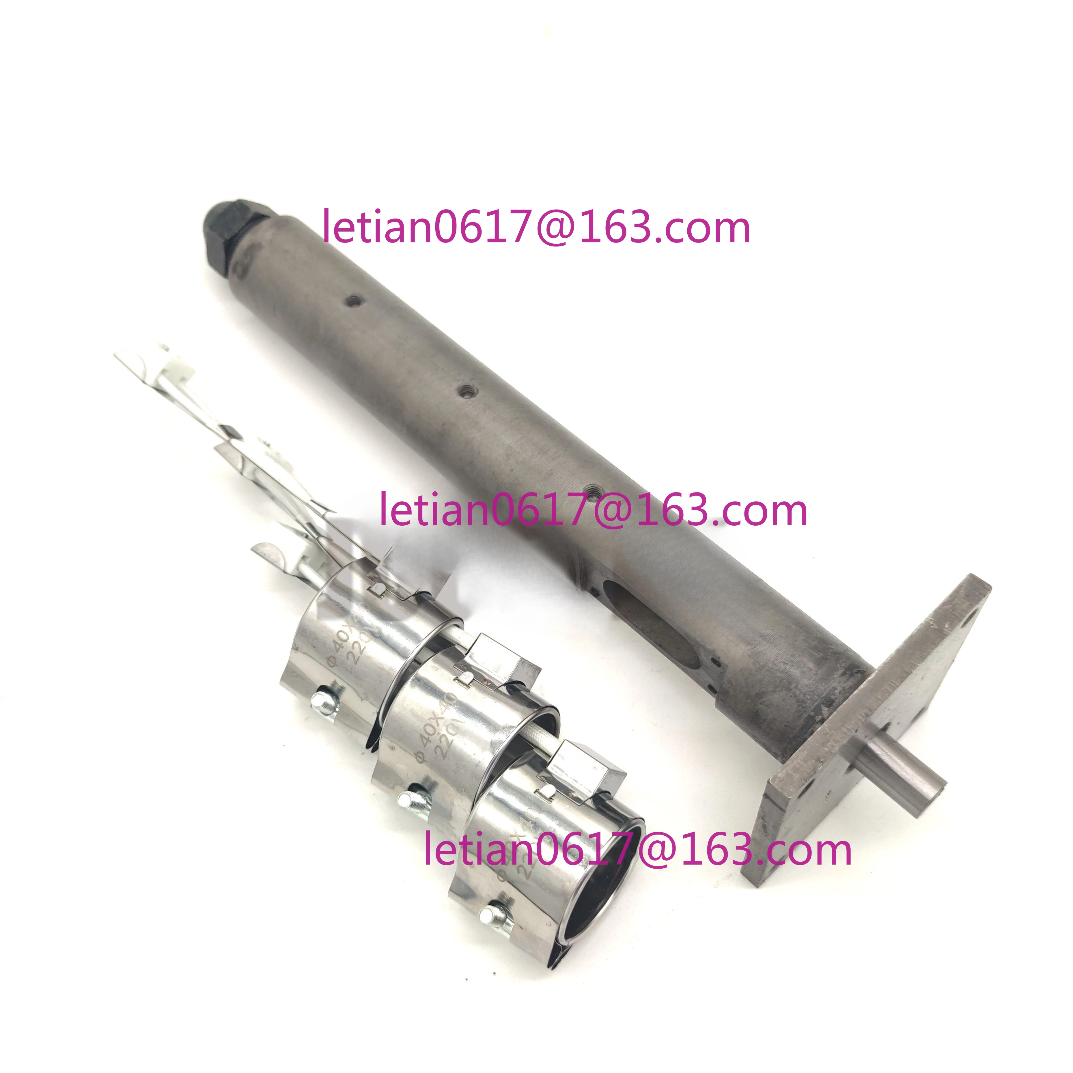 

20mm Dia Extruder Screw and Barrel with 1.75/3mm Nozzle Kit and 3x D40L40 220V 150W Band Heaters