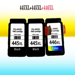 For Canon PG 445 446 445XL 446XL Cartridge Black and Color for Canon Pixma iP2840 MG2440 MG2540 MG2540S MG2940 Ink PG445XL 446XL