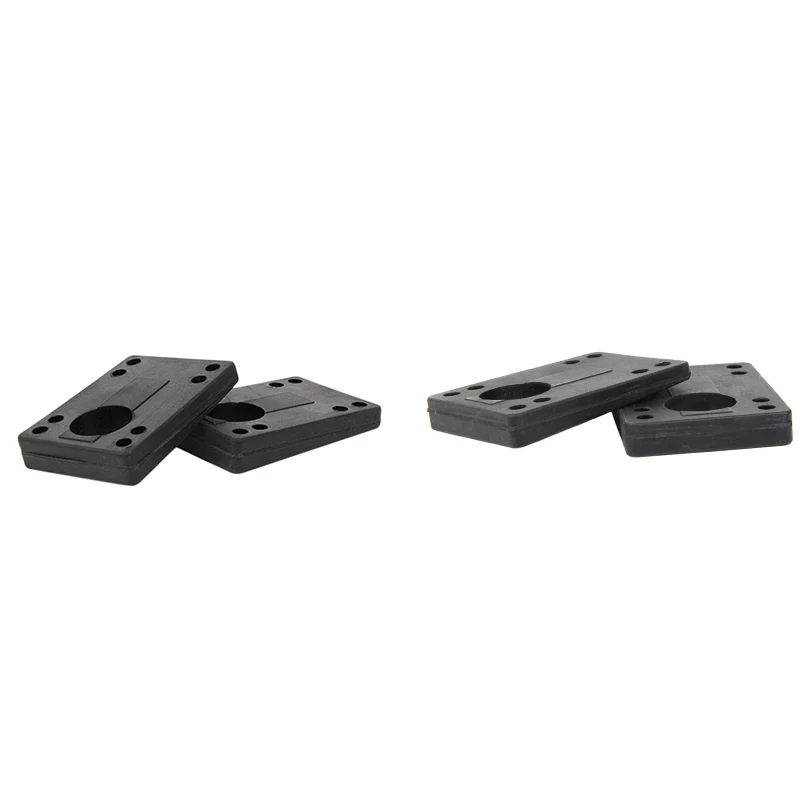 NEW-2Pcs Rubber Skateboard Riser Inclined Gasket Longboard Shock Pads Land Surfing Skateboard Accessories