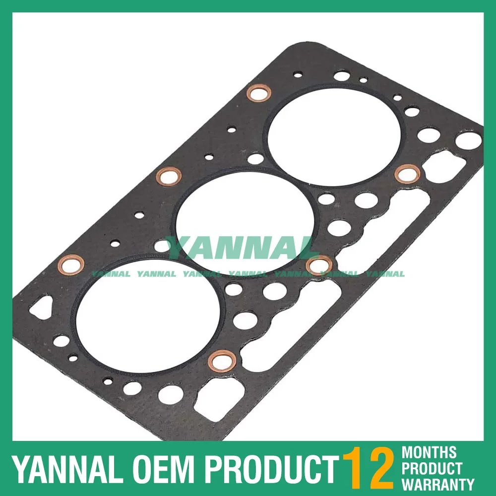 Long Time Aftersale Service Cylinder Head Gasket For Kubota D722 16871-03310 Engine Excavator 3D66 D782