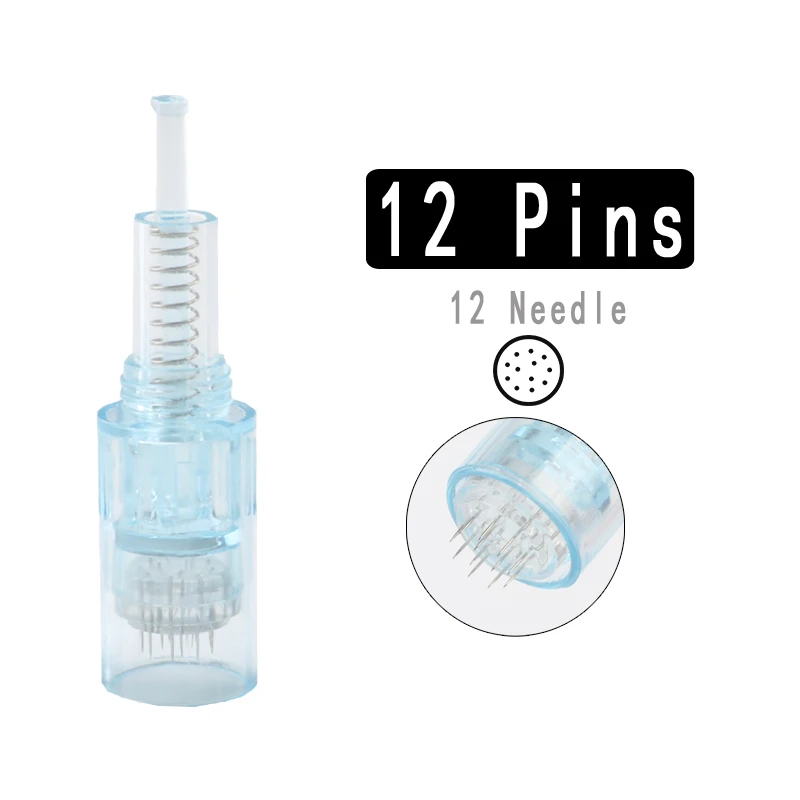 10/20/50 шт. игольчатые картриджи Dr.Pen X5 для лица MTS, микронидлинг, мезотерапия, ручка для дермы, микроиглы 9, 12, 24, 36, 42 контакта, нанокруглые