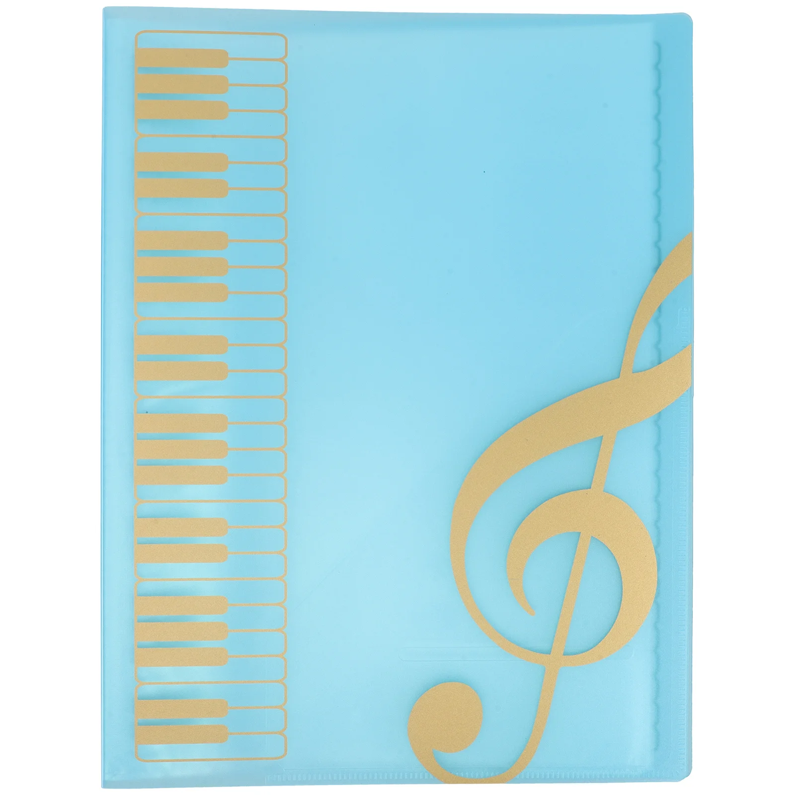 80-pagina's A4-documentmap Bladmuziekbinder Pianoscore Koormuziekband Flip-map Gemakkelijk in te brengen Verwijder vellen