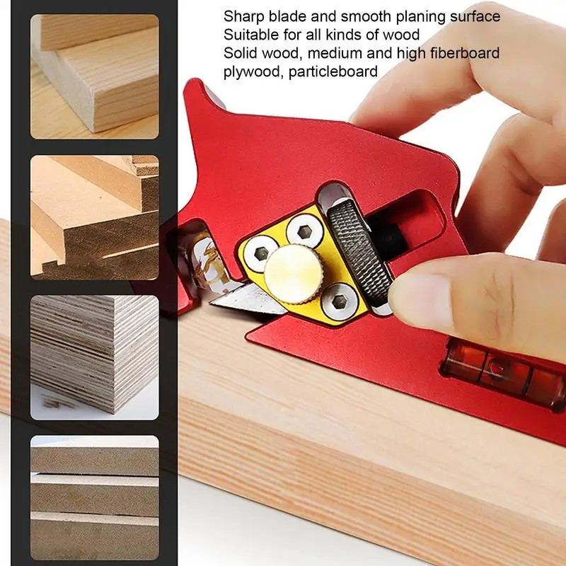 Shoulder Plane 45 Degree Flattening Tool With Auxiliary Locator Corner Removal Professional Carpenter Woodworking Tools For