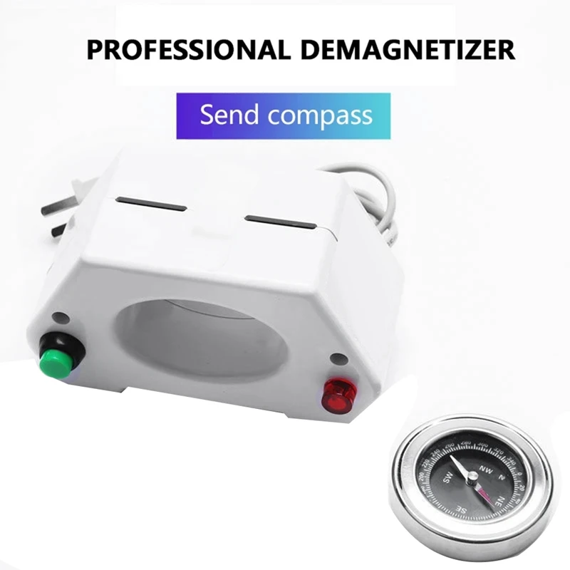 Mechanical Wristwatch Demagnetizer Watch Tool Time Fast Slow Adjusting Watchmaker Maintenance Demagnetizing EU Plug