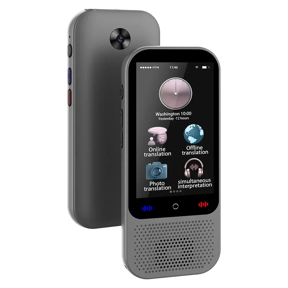 S80 Pro Portable Language Translator Device & 138 Languages Voice Translating 16 Offline Translation Simultaneous Interpretation