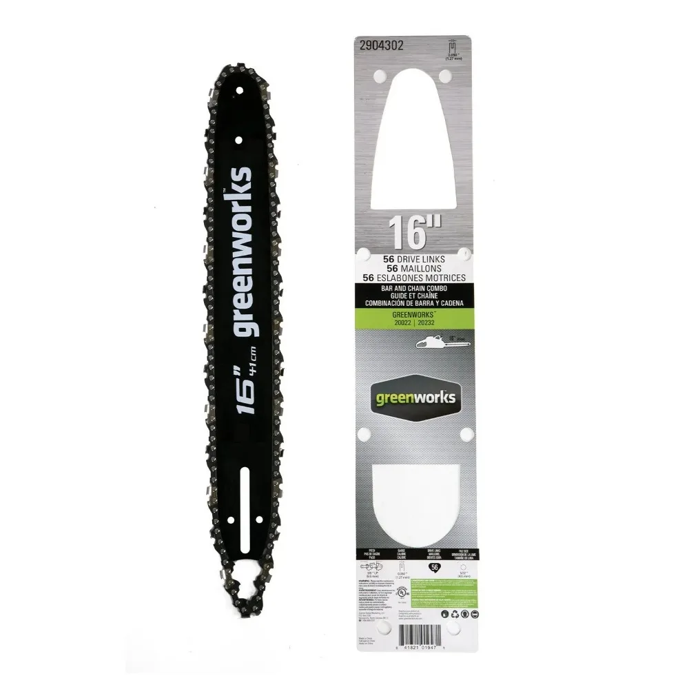 

16 Chainsaw Bar and Chain Combo 2904302