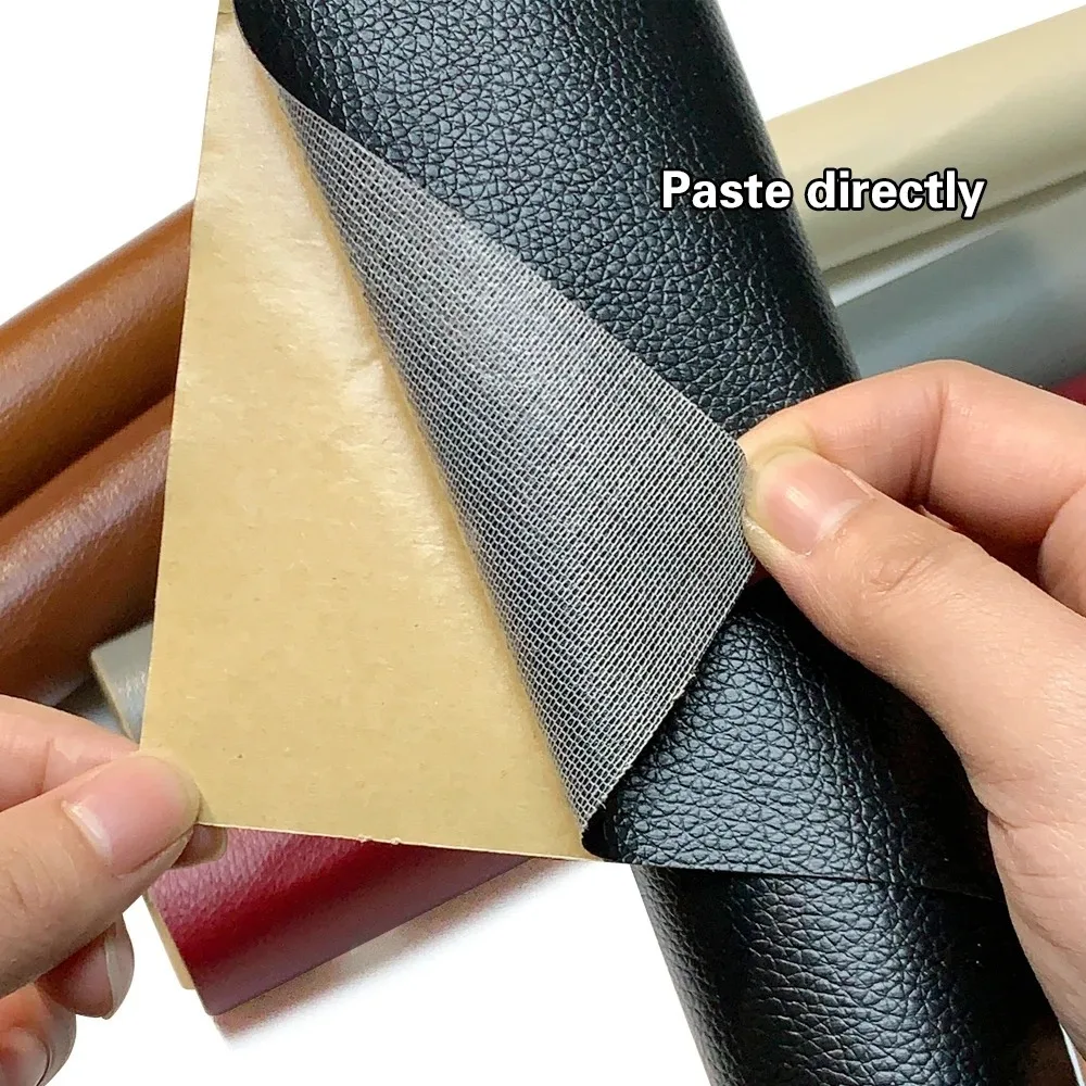 PU Leather Self Adhesive Sofa Leather Repair DIY Bed Soft Patch Sticker Repair Subsidy Renew Decal Car Motorcycle Seat Repair