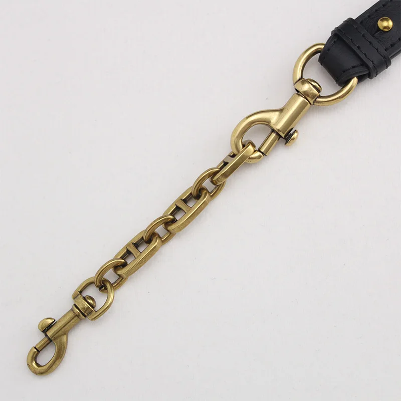 Bag Strap For Underarm Bag Leather Handle Bag Strap Vintage Gold Extension Chain Metal Chain Accessories Decorative Chain Strap