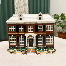 HOT 3955 PCS Home Alone House Model Building Blocks mattoni giocattolo educativo per ragazzo Kid regalo di compleanno di natale compatibile 21330