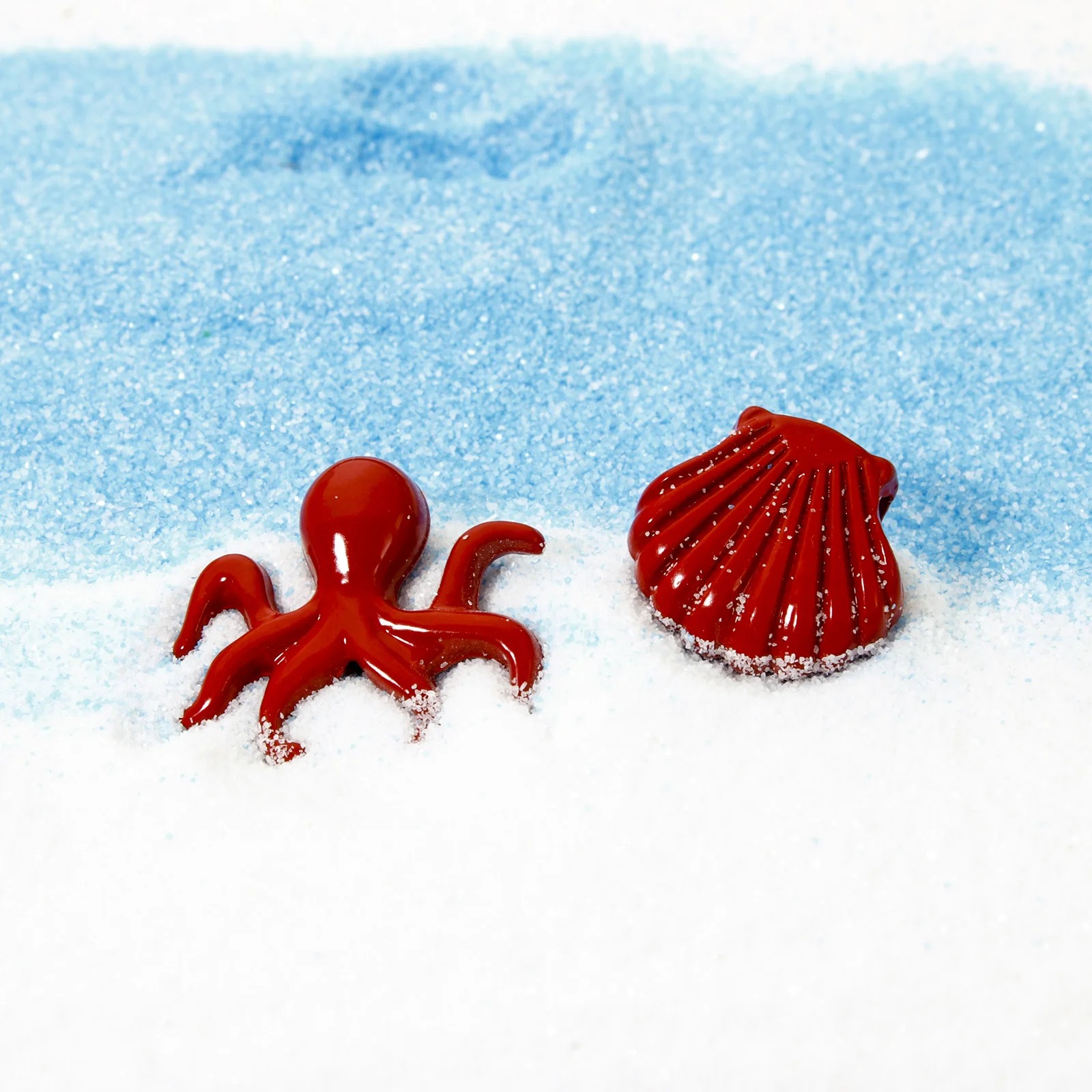 10 PCs Zinc Based Alloy Ocean Jewelry Spacer Charms Red Shell Seahorse Conch Enamel Pendants For Diy Necklace Jewelry Making