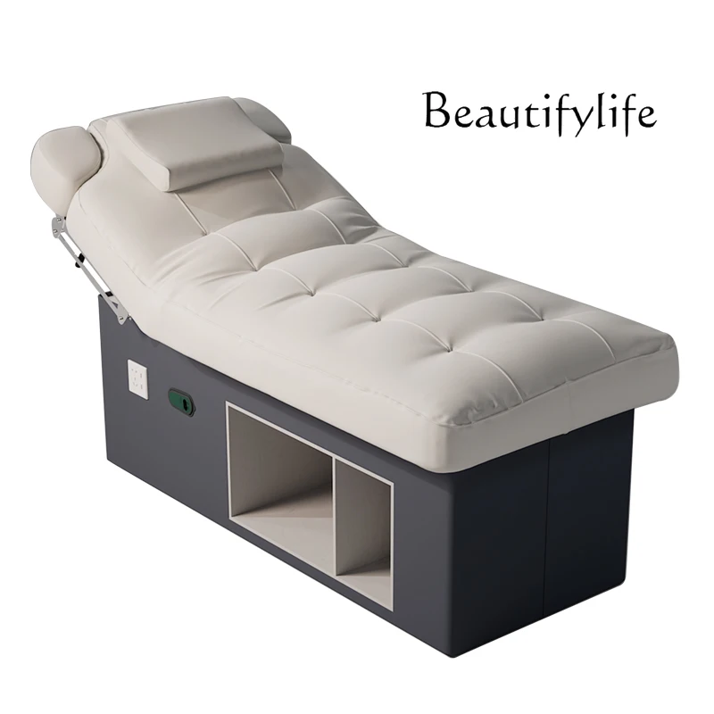 Electric Lift Beauty Care Bed Latex Medical Massage Physiotherapy Wash Bed for Beauty Salon