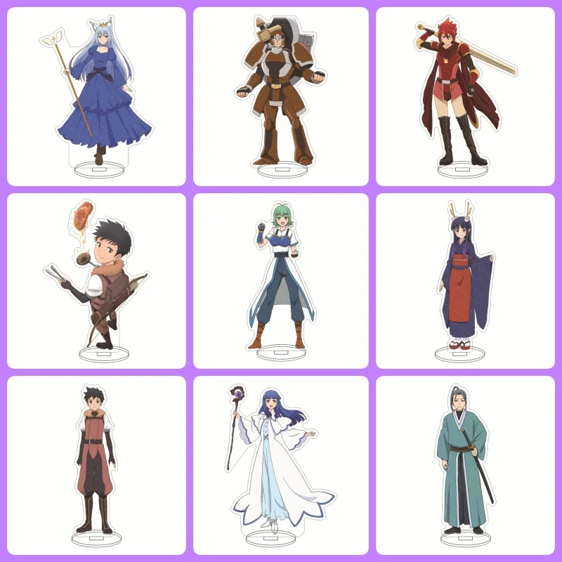 A Certain Middle-Aged Man's VRMMO Activity Log Acrylic Figure Stand Model Cosplay Toy Birthday Gift Ornament Keychain