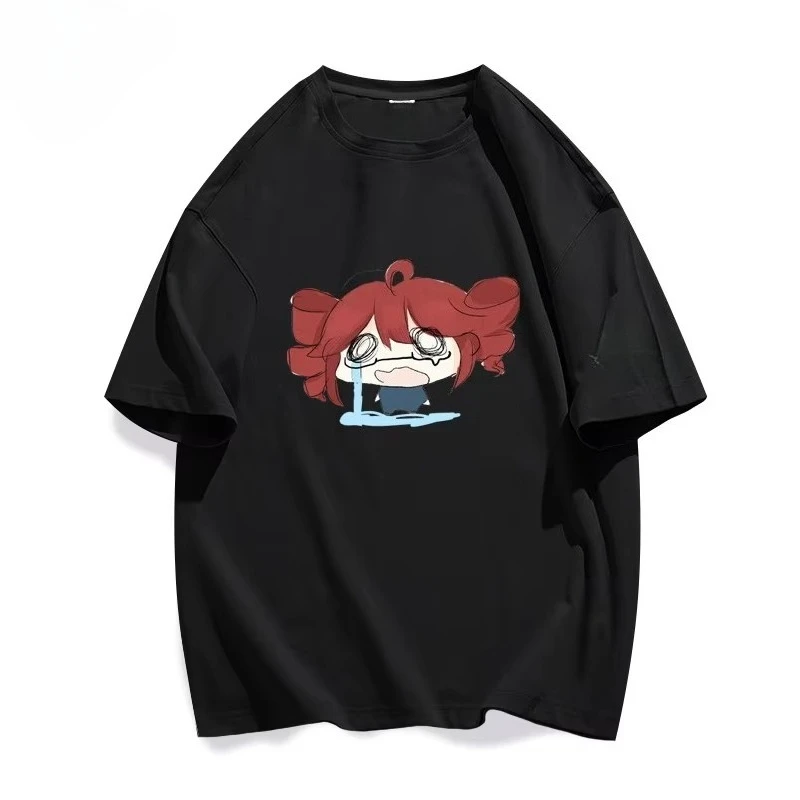 Kasane Teto Anime T-shirt Men Women Abstract Graphic Print Short Sleeve Cotton Summer Harajuku Kawaii Streetwear Top Hot Sale