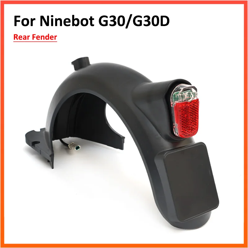 Rear Fender For Ninebot MAX G30 G30D Electric Scooter Water Baffle Guard Rear Wheel Mudguard German Version Parts