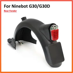 Rear Fender For Ninebot MAX G30 G30D Electric Scooter Water Baffle Guard Rear Wheel Mudguard German Version Parts