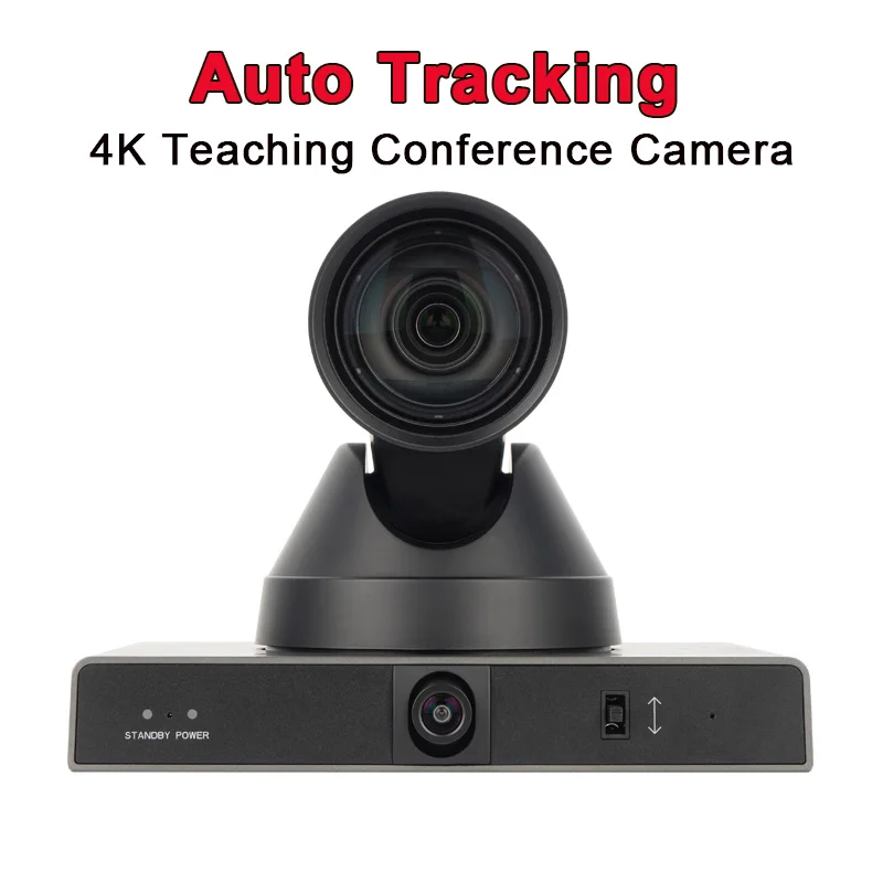 Professional 4K@30fps Conference System PTZ Video Camera 12X Zoom HDMI SDI IP USB3.0 Output for Education Class Training Meeting