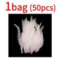 50pcs White