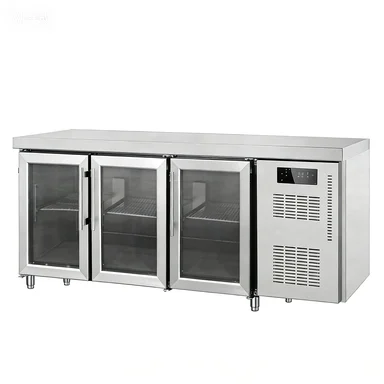 FOODLINE Desktop Mini Counter Fridge Low Occupied Area Simple Defrost Dessert Shop Preservation Machine