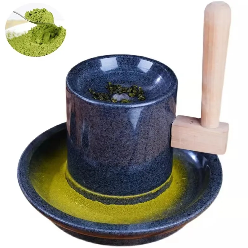 The marble mortar and pestle set is compact and easy to use, making it perfect for everyday kitchen grinds