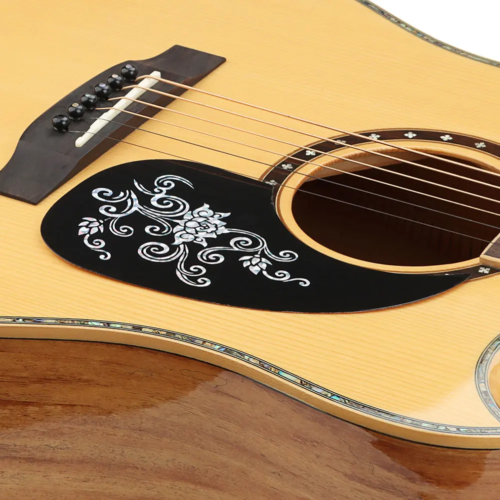 

Guard Plate Guitar Cover Parts Blank Acoustic Replacement Protector Pvc Transparent for