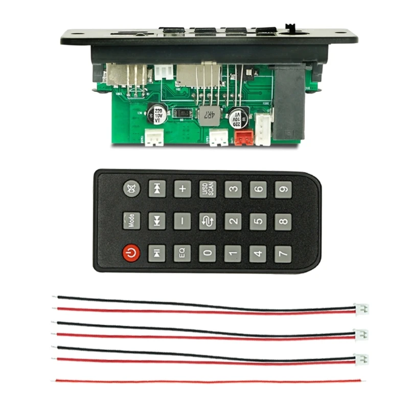 Decoding Module Bluetooth-compatible Car MP3 Player USB Recording Module