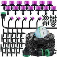 5M-50M Automatic Watering System Kit 1/4'' 4/6mm hose Garden Micro Drip Irrigation Dripper Pot Bonsai Vegetable Greenhouse DIY