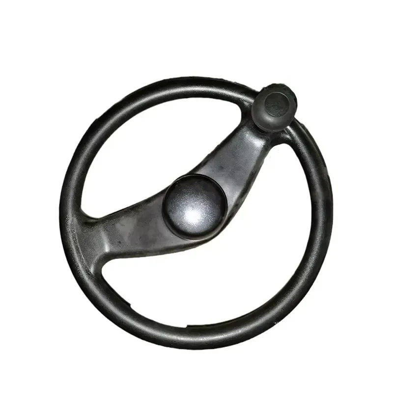 Forklift Steering Wheel Assembly with Knobs High Quality Spare Parts Compatible with Various Forklift Models Durable