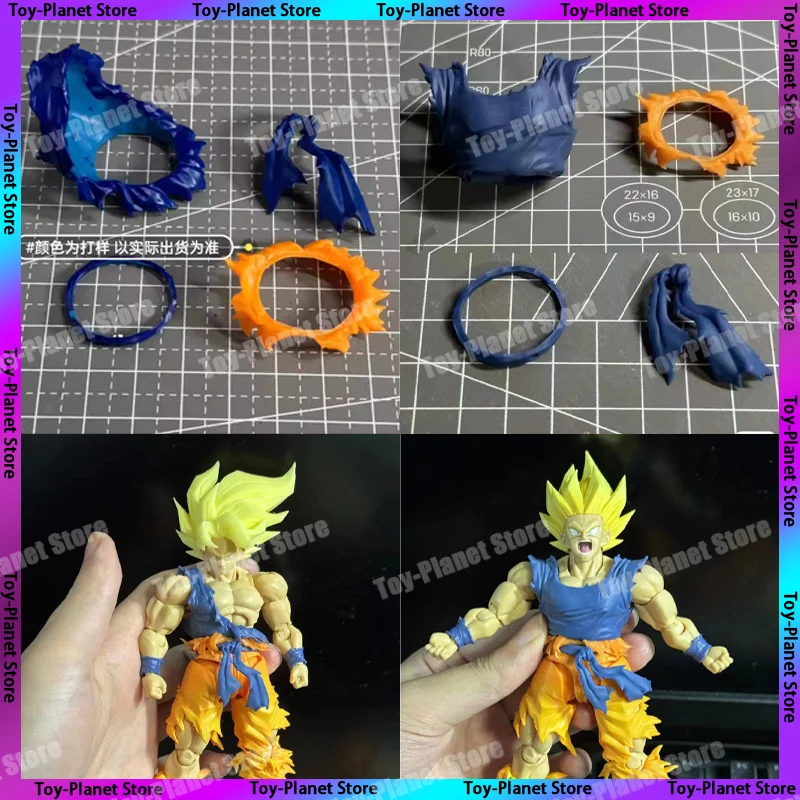 

Air Dragon Ball S.H.Figuarts SHF Awakening Legendary Super Saiyan Goku 3.0 Heads Set Accessories Anime Action Figure Statue Toys