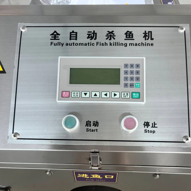 Pond Cleaning Commercial Scaling Automatic Fish Killing Machine