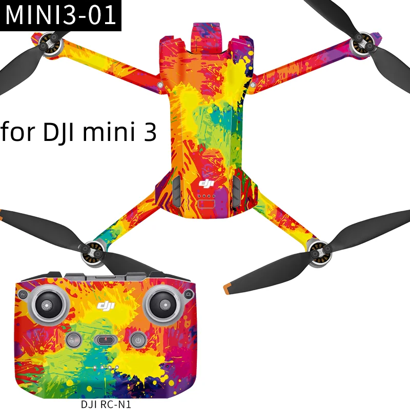 

StartFly Sticker Skin For DJI Mavic mini 3 SKin Mavic mini 3 Decorative Stickers Anti-scratch Camera protective film More Colors